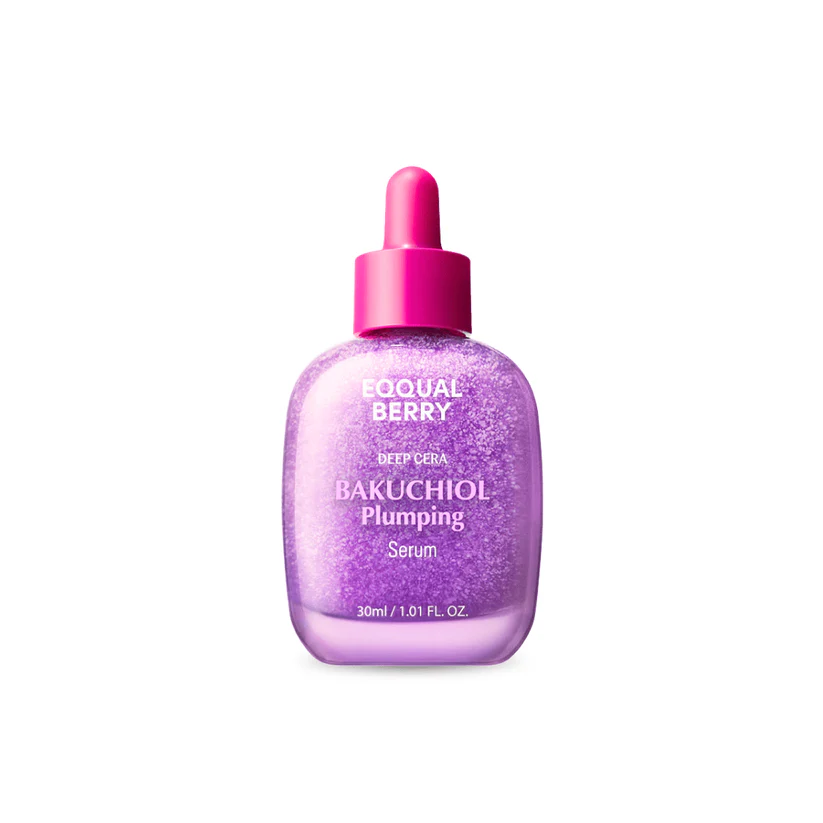 EQQUALBERRY Bakuchiol Plumping Serum - 30ml | ايكوال بيري سيروم الباكتشيول المجدد للبشرة - 30 مل