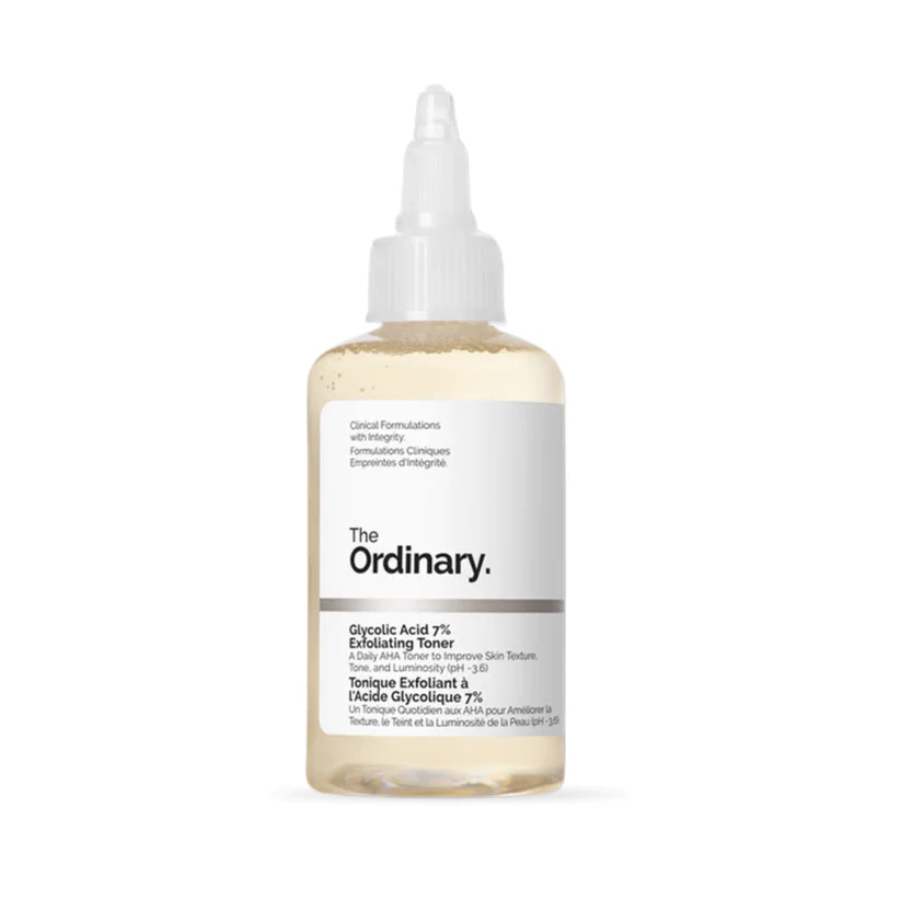 The Ordinary Glycolic Acid 7% Exfoliating Toner - 100ml| ذا أورديناري تونر غلايكوليك اسيد7%-100مل