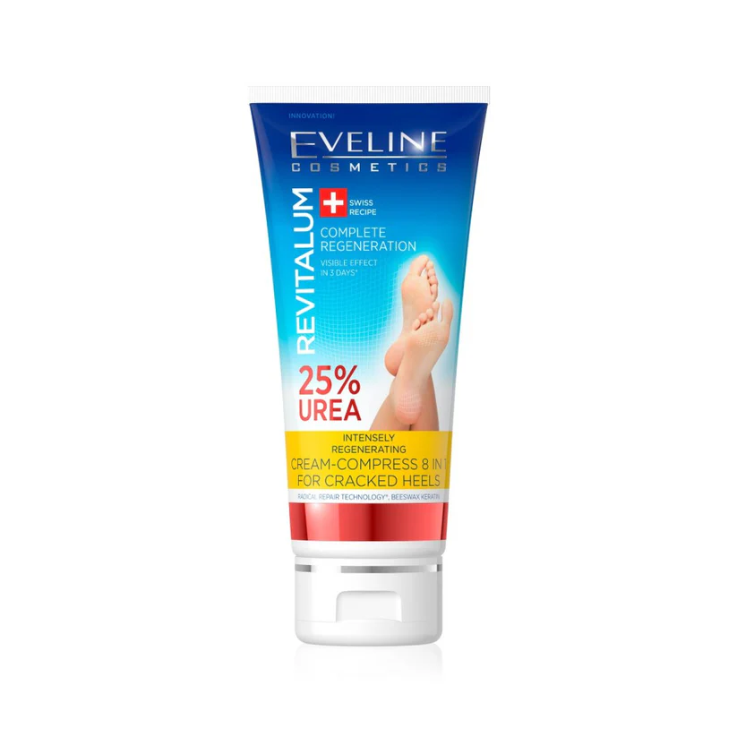 Eveline Revitalum Intensely Regenerating Urea 25% - 75ml | ايفيلين مرطب للاقدام يوريا 25% - 75 مل