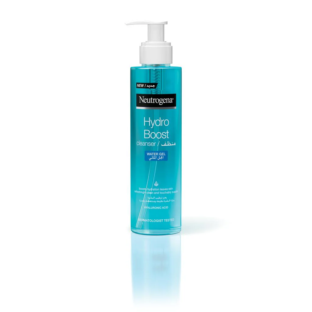Neutrogena Hydro Boost® Water Gel Face Cleanser - 150ml | نيتروجينا غسول جيل مائي هايدرو بوست - 150 مل