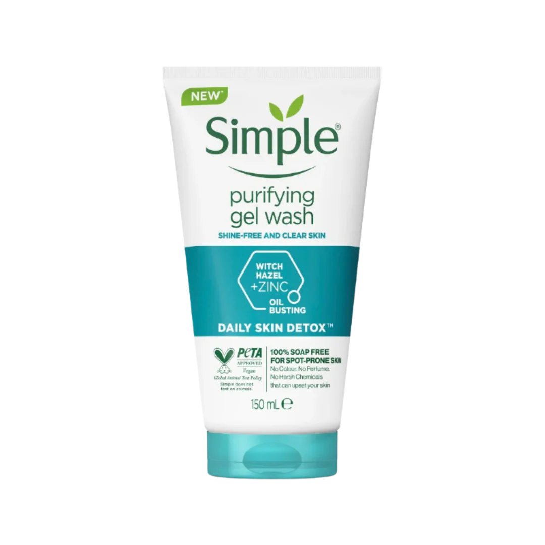 Simple Purifying Gel wash - 150ml | سمبل غسول ديتوكس للوجه - 150 مل
