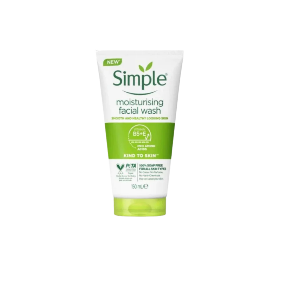 Simple Kind to Skin Moisturising Face Wash - 150ml | سمبل غسول مرطب للوجه - 150 مل
