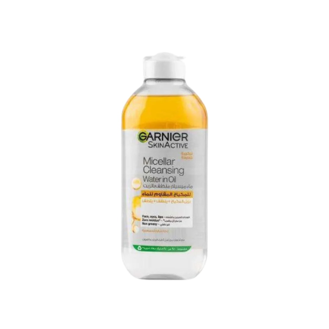 Garnier Micellar Cleansing Water In Oil - 400ml | غارنييه مزيل مكياج ماء ميسيلار زيت في ماء - 400 مل